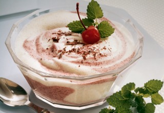 foto da receita Mousse de goiaba com iogurte