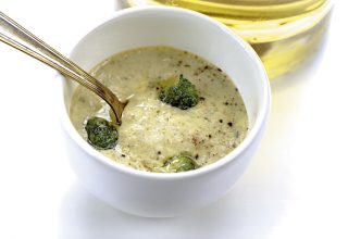 foto da receita Sopa creme de brócolis