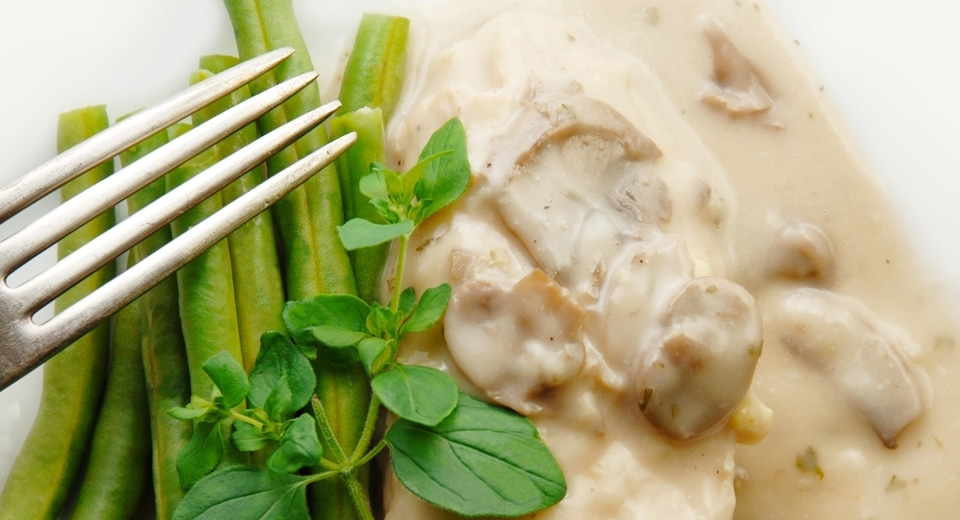 foto da receita Frango cremoso com requeijão