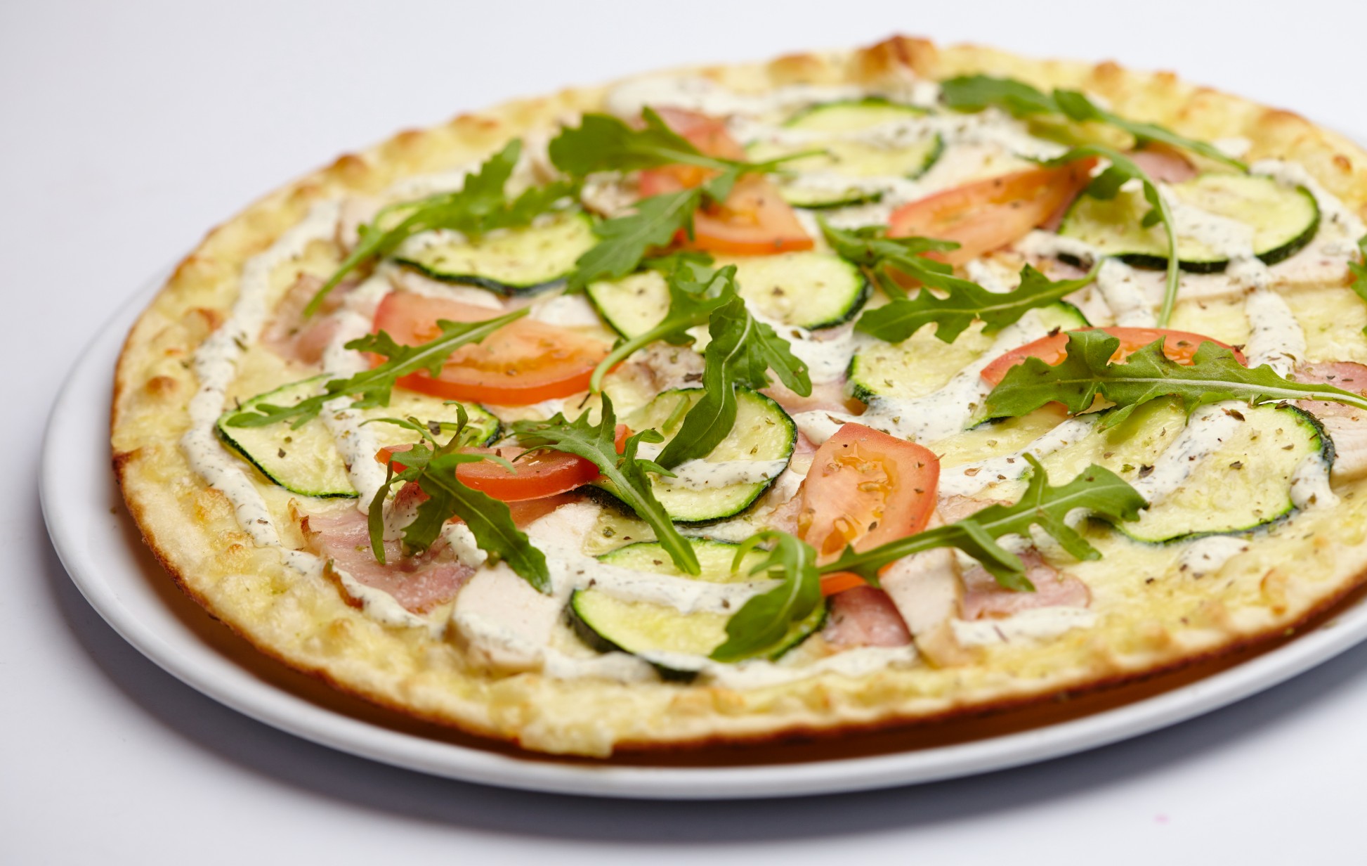 foto da receita Pizza de abobrinha