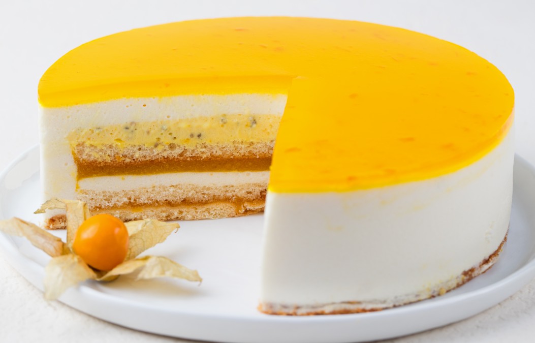 foto da receita Bolo de maracujá Low Carb