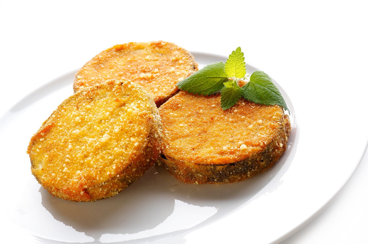 foto da receita Berinjela à milanesa low carb