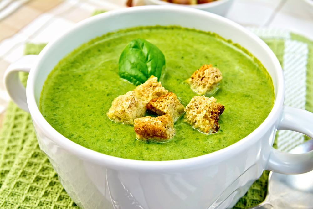 foto da receita Sopa Detox verde