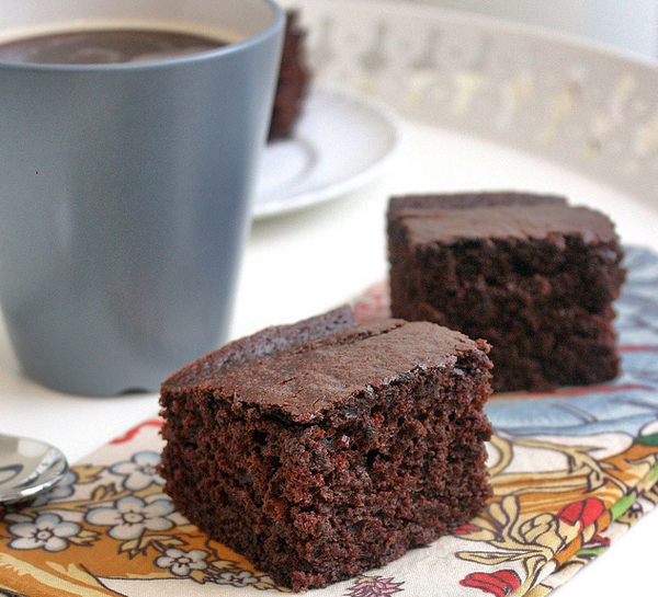 foto da receita Bolo de chocolate low carb com farinha de amêndoas